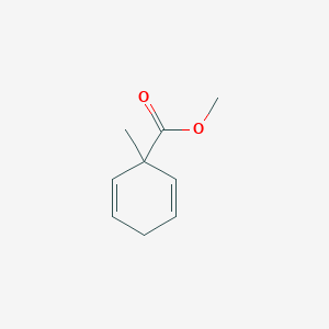 molecular formula C9H12O2 B14603110 Methyl 1-methylcyclohexa-2,5-diene-1-carboxylate CAS No. 59034-54-7