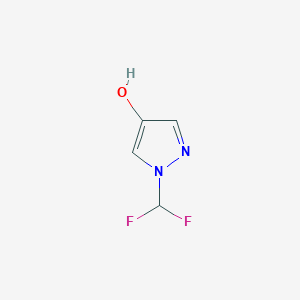 1-(difluoromethyl)-1H-pyrazol-4-ol