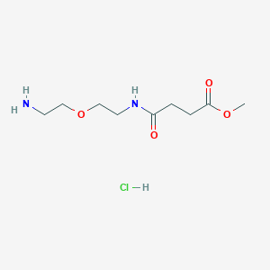 N-[2-(2-Aminoethoxy)ethyl]-succinamic acid methyl ester hydrochloride