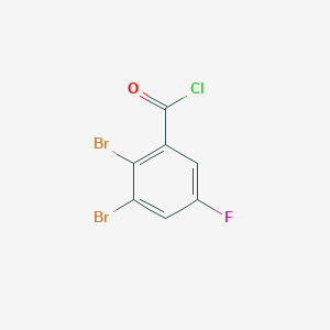 2,3-Dibromo-5-fluorobenzoyl chloride