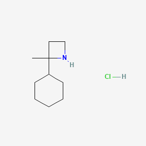 2-Cyclohexyl-2-methylazetidine hydrochloride