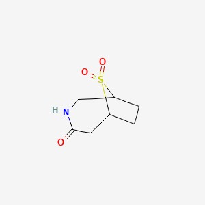 9lambda6-Thia-3-azabicyclo[4.2.1]nonane-4,9,9-trione