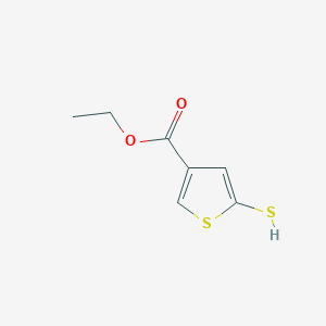 Ethyl 5-sulfanylthiophene-3-carboxylate