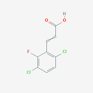 B1460376 3,6-Dichloro-2-fluorocinnamic acid CAS No. 1807393-04-9
