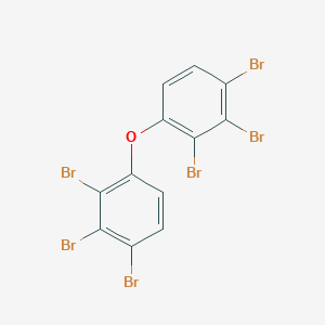 molecular formula C12H4Br6O B146039 2,2',3,3',4,4'-六溴二苯醚 CAS No. 182677-28-7