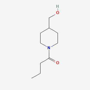 1-(4-(Hydroxymethyl)piperidin-1-yl)butan-1-one