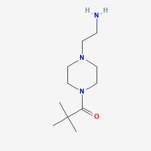 1-[4-(2-Aminoethyl)piperazin-1-yl]-2,2-dimethylpropan-1-one