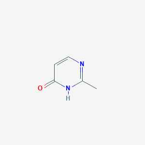 molecular formula C5H6N2O B146051 4-Hydroxy-2-methylpyrimidine CAS No. 19875-04-8