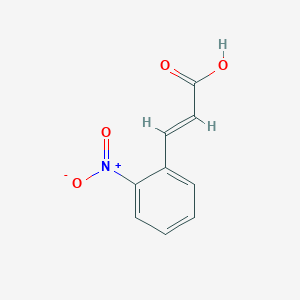 molecular formula C9H7NO4 B146052 2-Nitrocinnamic acid CAS No. 612-41-9