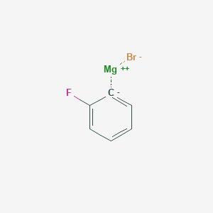 molecular formula C6H4BrFMg B146054 2-Fluorophenylmagnesium bromide CAS No. 446-53-7