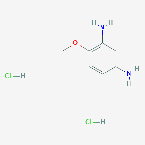 molecular formula C7H11ClN2O B146056 2,4-Diaminoanisole dihydrochloride CAS No. 614-94-8