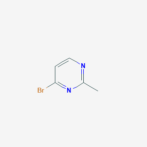 molecular formula C5H5BrN2 B146057 4-Bromo-2-methylpyrimidine CAS No. 1114560-76-7