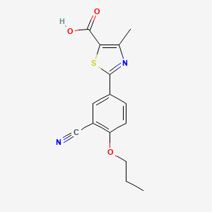 O-Desisobutyl-O-n-propyl Febuxostat