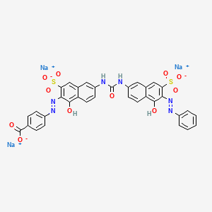 molecular formula C34H21N6Na3O11S2 B1460611 C.I. Direct orange 102 CAS No. 83221-74-3