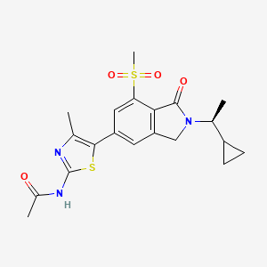 molecular formula C20H23N3O4S2 B1460639 AZD3458 
