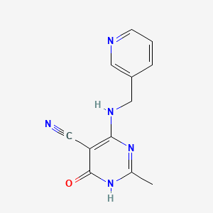 molecular formula C12H11N5O B1460676 Pelrinone CAS No. 94386-65-9