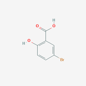 molecular formula C7H5BrO3 B146069 5-溴水杨酸 CAS No. 89-55-4