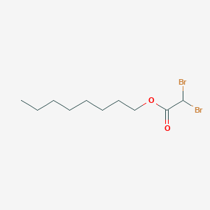 molecular formula C10H18Br2O2 B14607071 Octyl dibromoacetate CAS No. 59956-59-1