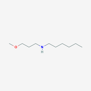 molecular formula C10H23NO B1460774 N-(3-Methoxypropyl)-1-hexanamine CAS No. 111106-38-8