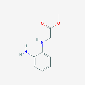 molecular formula C9H12N2O2 B1460781 Methyl 2-[(2-aminophenyl)amino]acetate CAS No. 1039821-85-6