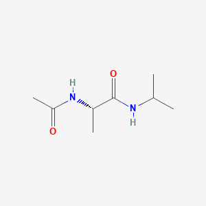 molecular formula C8H16N2O2 B14607949 N~2~-Acetyl-N-propan-2-yl-L-alaninamide CAS No. 59658-60-5