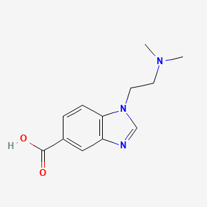 1-[2-(dimethylamino)ethyl]-1H-benzimidazole-5-carboxylic acid