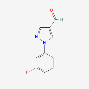 1-(3-Fluorophenyl)-1H-Pyrazole-4-Carbaldehyde