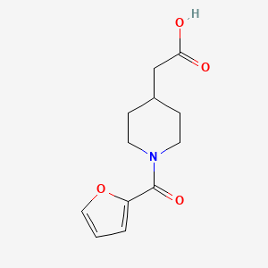 2-[1-(Furan-2-carbonyl)piperidin-4-yl]acetic acid