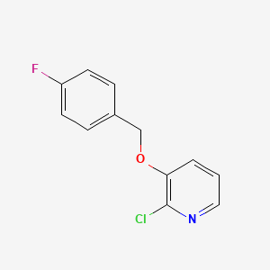 2-Chloro-3-[(4-fluorobenzyl)oxy]pyridine