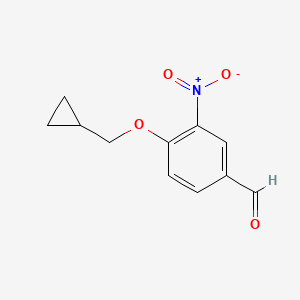 4-Cyclopropylmethoxy-3-nitrobenzaldehyde