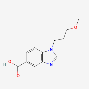 1-(3-Methoxypropyl)benzimidazole-5-carboxylic acid