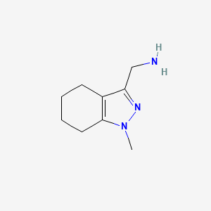 (1-methyl-4,5,6,7-tetrahydro-1H-indazol-3-yl)methanamine