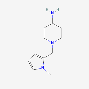 1-((1-methyl-1H-pyrrol-2-yl)methyl)piperidin-4-amine