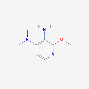 2-methoxy-4-N,4-N-dimethylpyridine-3,4-diamine