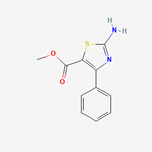 molecular formula C11H10N2O2S B1460837 Methyl 2-amino-4-phenylthiazole-5-carboxylate CAS No. 893652-36-3