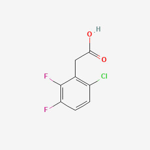 2-(6-Chloro-2,3-difluorophenyl)acetic acid