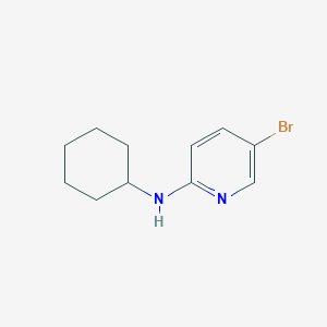 2-Cyclohexylamino-5-bromopyridine