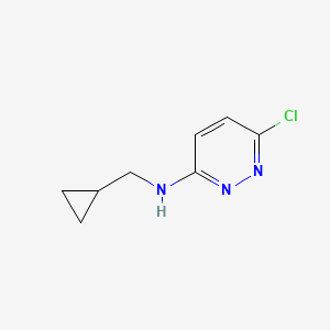 6-chloro-N-(cyclopropylmethyl)pyridazin-3-amine