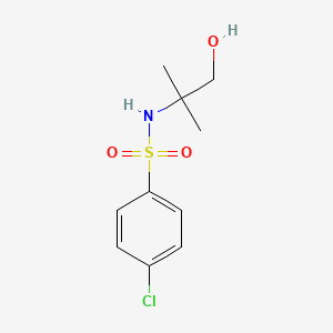 4-Chloro-N-(2-hydroxy-1,1-dimethylethyl)benzenesulfonamide