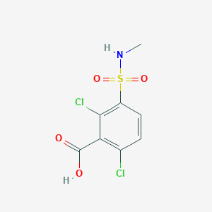 2,6-Dichloro-3-(methylsulfamoyl)benzoic acid