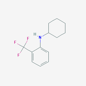 N-cyclohexyl-2-(trifluoromethyl)aniline