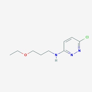 6-chloro-N-(3-ethoxypropyl)pyridazin-3-amine