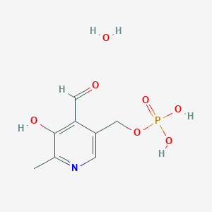 molecular formula C8H12NO7P B146092 Pyridoxal phosphate hydrate CAS No. 41468-25-1