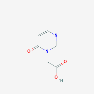 (4-methyl-6-oxopyrimidin-1(6{H})-yl)acetic acid
