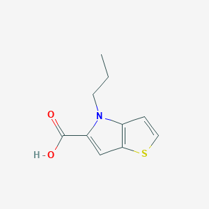 4-Propylthiopheno[3,2-b]pyrrole-5-carboxylic acid