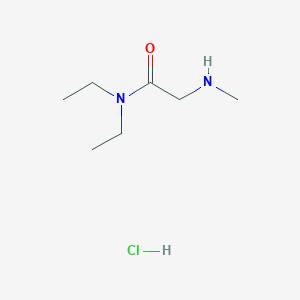 N,N-diethyl-2-(methylamino)acetamide hydrochloride