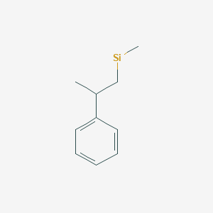 molecular formula C10H14Si B14609296 CID 12592220 
