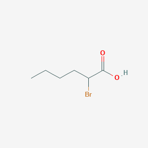 molecular formula C6H11BrO2 B146095 2-Bromohexanoic acid CAS No. 616-05-7