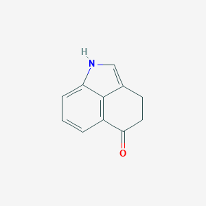 molecular formula C11H9NO B146096 3,4-dihydrobenzo[cd]indol-5(1H)-one CAS No. 3744-82-9