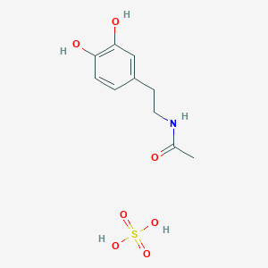 molecular formula C10H15NO7S B146097 N-Acetyldopamine-sulfate CAS No. 131062-91-4